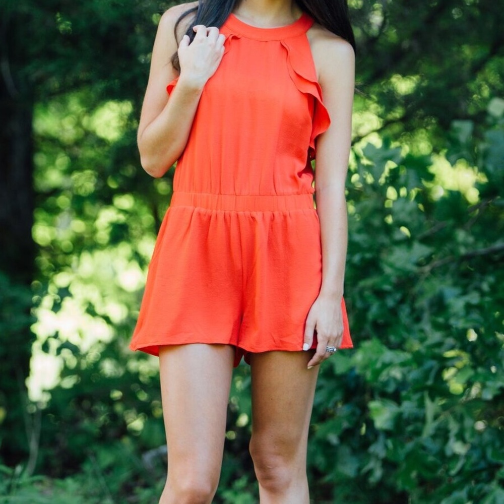 Coral romper